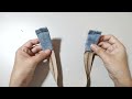DIY old jeans recycle Tote Bag | Sewing | Tutorial