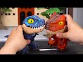 Unboxing Review Jurassic World ASMR| Giant Trex Lava Special Box, Super Spinosaurus, Diabloceratops