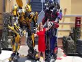 I met Optimus Prime and Bumblebee, who knew that I disliked the Decepticons.