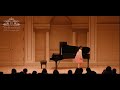 Lillian Ding-Carnegie Hall- Liszt Consolations No.3 S.172