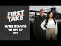 'World Champion of what?' Reacting to U.S. sprinter Noah Lyles' NBA shade | First Take YT Exclusive