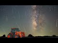2023 Perseid Meteor Shower and Milky Way Time Lapse (8K Resolution)