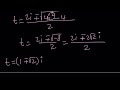 An Interesting Trigonometric Equation | cos(x)=i