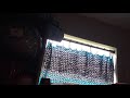 Quick Video/ Bag O Day Crochet Pattern Made into Curtains. Upcoming Videos Coming Hopefully Soon.