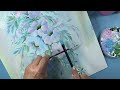 Painting Flowers to Relax / Create your Peace Garden / painting with Acrylics