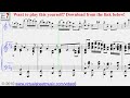 Canon in D for piano and violin sheet music by Pachelbel - Video Score
