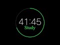 Study timer/✏️공부 asmr📚/🔥장작타는 소리🔥/☔️빗소리💧/공부 타이머⏱/ 10시간 공부/집중력