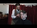 💈 Swashbuckling Fluttering Shears Haircut With The One & Only Moustache Jim! | Minneapolis