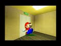 Mario vs Backrooms