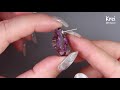 【UVレジン】UV Resin -DIY Dried Flower in UV Resin Earring. DIYでドライフラワーを使ってピアスを作りました〜♪