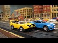 Superbird vs Mustang Auto World Slot Cars & Amtrak Superliners