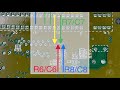 Repair/salvage RGB mod attempt SNES2 SNESjr SNES mini 1chip Super Nintendo Entertainment System