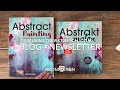 Easy and effective! Abstract acrylic painting techniques - for beginners - tutorial
