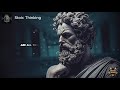 5 LESSONS on How to Think Clearly (stoicism by Marcus Aurelius)| Stoic Thinking