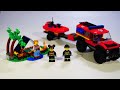 NEW LEGO CITY 2024 - 4X4 FIRE TRUCK WITH BOAT SPEED BUILD STOP MOTION  #60412 @BRICKABLEOFFICIAL