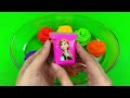 Looking For Disney Princesses With Colorful Bags Slime! Satisfying ASMR Video