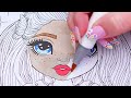 Coloring Rainbow High Dolls Ruby, Skyler & Poppy Coloring Pages | Ohuhu Art Markers