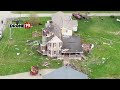 Drone video captured in Portage County shows tornado damages