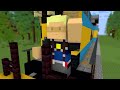 Minecraft Unstoppable Train Animation The Movie