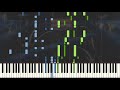 My Hero Academia 4th Season Episode 23 Insert Song - Hero too - Piano Arrangement [Synthesia]