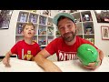 Father Son PLAY WATERMELON SMASH! (Don't Get Soaked!)