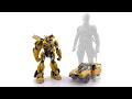Transformers Rise of the Beasts Bumblebee Threezero DLX Diecast Unboxing & Review