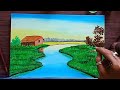 Acrylic painting for Beginners landscape