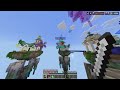 minecraft | making people float in hive bedwars. (ignore my friend in the background)