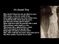 No Second Troy, WB Yeats. Read by Sinéad O'Connor