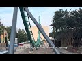 Kings Dominion Update #4. Dive loop construction.