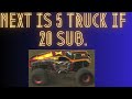 need 1 sub for a 3 monster truck jump over