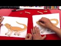 How To Draw A Bearded Dragon