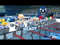 Mario & Sonic At  The Olympic Games Tokyo 2020 Event Swimming 100M Freestyle Hard Mario Knuckles Amy