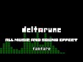 【DELTARUNE】All music and sound effect