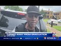 Family members frustrated after not being allowed inside Memphis graduation
