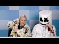 MARSHMELLO & ANNE-MARIE REACT TO THEMSELVES (Friends)