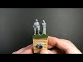 Joe & Marie Bloggs [process] 【Clay 28mm Scale Miniature】