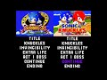 Sonic the Hedgehog 3 and Sonic and Knuckles Theme Comparisons