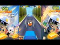 Talking Tom Gold Run Gameplay Officier Tom - BossFight Raccon Has Escaped - Reverse