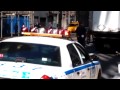 NYPD checkpoint on 42nd Street (street level view), 9th Sep. 2011