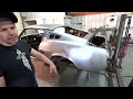 Part 3: 1967 Shelby GT500 Mustang Restoration- Installing Rear Quarter Panels