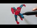 Spiderman New Coloring Pages - How To Color Spider-man #13 | NCS MUSIC #drawing #spiderman #art