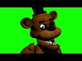 GreenScreenShort - Freddy eyes testing