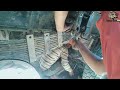 Leaf spring rearching process//कमानी पट्टा हाई करना//Tata truck