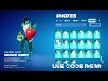 ALL ICON SERIES DANCE & EMOTES IN FORTNITE (KORRA STYLE BALANCED)