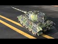 Armortek 1/6th scale RC King tiger project video#37 (final test drive)