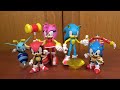 Sonic the Hedgehog Jakks Pacific Amy Rose, Neon Sonic and new 2.5 Action Figures Review [Soundout12]