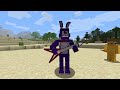 Transformei OS MOBS em FNAF No Minecraft - Five Nights