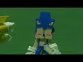 Sonic drowning with Tails - Sad Ending -  FNF Minecraft Animation -  Animated