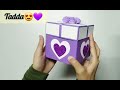 Birthday Explosion Box|How to make Explosion Box|Chocolate Explosion Box|Explosion Box tutorial|Gift